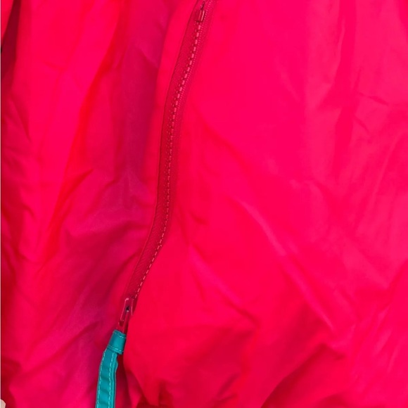 COLUMBIA VINTAGE MEN REVERSIBLE JACKET RADIAL SLEEVES RED AND GREEN IN SIZE M - Picture 5 of 7